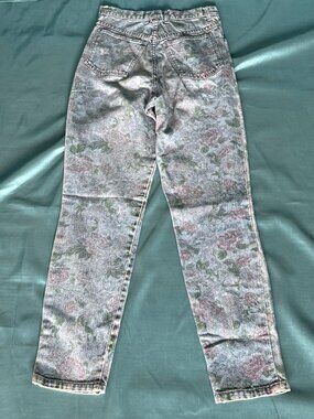 Vintage 80s Forenza Sportswear Acid Wash High Waist Denim Jeans Limited